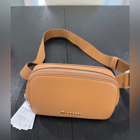 lululemon athletica Handbags - Lululemon Tan Crossbody Bag